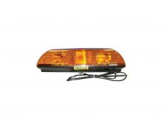 Mini-rampe MULTILUX to fasten with bulbs H1 12 et 24V included amber